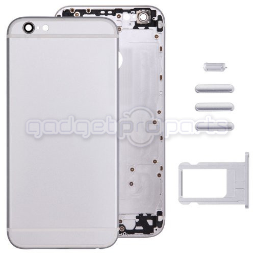 iPhone 6 Plus Housing NO LOGO (Silver) - Gadget Pro Parts
