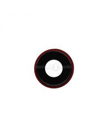 iPhone XR Camera Lens with Ring (Red) (5 Pack)