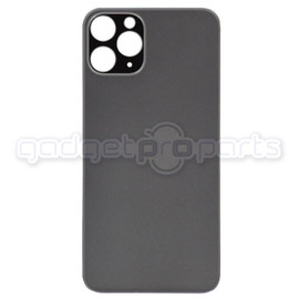 Back Glass (Big Camera Hole) for iPhone 11 Pro (Black)