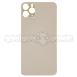 Back Glass (Big Camera Hole) for iPhone 11 Pro Max (Gold) Back Glass (Big Camera Hole) for iPhone 11 Pro Max (Gold)