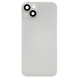 Back Glass With MagSafe Magnets and Camera Lens for iPhone 14 Plus (White)