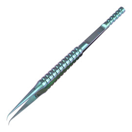 2UUL TI02 Curved Head Titanium Alloy Ultraprecise Tweezer
