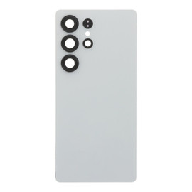 Back cover W/ adhesive (Silver) Compatible For Samsung Galaxy S25 Ultra