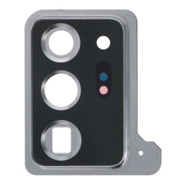 Back Camera Lens with Bezel for Samsung Galaxy Note 20 Ultra (Mystic White) (Premium)