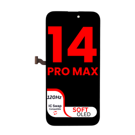 OLED Assembly Compatible for iPhone 14 Pro Max (Aftermarket: VX9/ SOFT) 120Hz