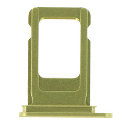 Single Sim Card Tray For iPhone 11 (Yellow)