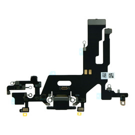 Charging Port Flex Cable for iPhone 11 (Black) (Premium)