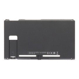 Back Cover for Nintendo Switch (Black) (Premium)