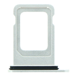 Single Sim Card Tray For iPhone 12 (White)