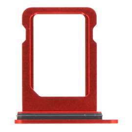 Single Sim Card Tray For iPhone 12 Mini / 13 Mini (Red)