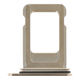 Single Sim Card Tray For iPhone 12 Pro / 12 Pro Max / 13 Pro / 13 Pro Max (Gold)