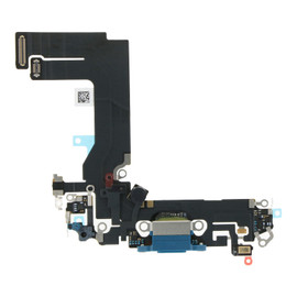 Charging Port Flex Cable For iPhone 13 Mini (Blue) (Premium)
