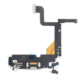Charging Port Flex Cable For iPhone 13 Pro (White) (Premium)