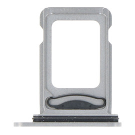 Dual Sim Card Tray For iPhone 13 Pro / 13 Pro Max (Silver)
