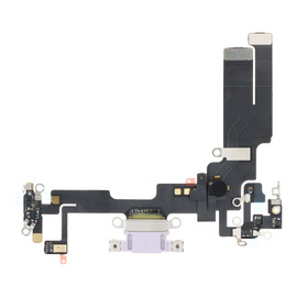 Charging Port Flex Cable For iPhone 14 (Purple) (Premium)