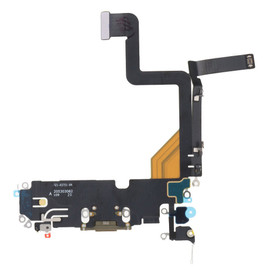 Charging Port Flex Cable For iPhone 14 Pro (Gold) (Premium)