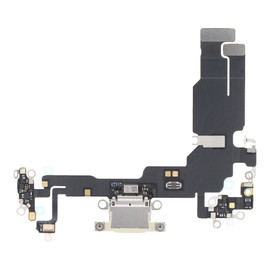 Charging Port Flex Cable For iPhone 15 (Yellow) (Premium)
