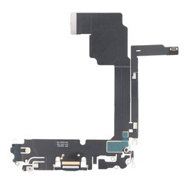 Charging Port Flex Cable For iPhone 15 Pro Max (Blue Titanium) (Premium)
