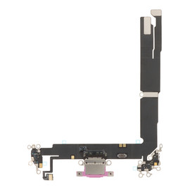 Charging Port Flex Cable For iPhone 16 Plus (Pink) (Premium)