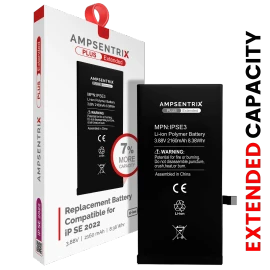 Copy of Battery For iPhone SE (2022) (AmpSentrix Plus) (Extended