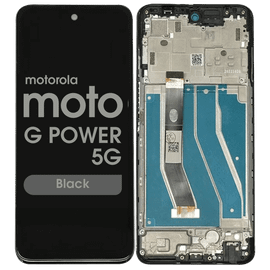 LCD Assembly With Frame For Motorola Moto G Power (XT2311-3/2023) (Premium Refurbished)