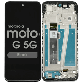 LCD Assembly With Frame For Motorola G 5G (XT2313-6/2023 ) (Premium Refurbished)