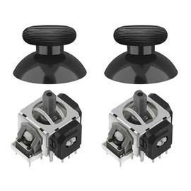 GuliKit TMR Joystick Set (TMR) (2 Joysticks W/Caps) for PS5 Controller