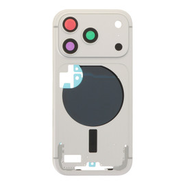 Mid-Frame Housing Without Small Parts for iPhone 17 Pro (US Version) (Silver)