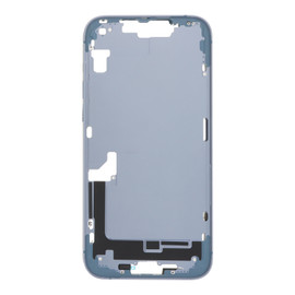 Mid-Frame Housing Without Small Parts for iPhone 14 Plus (US Version) (Blue)