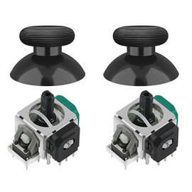 GuliKit TMR Joystick Set (TMR) (2 Joysticks W/Caps) for XBox Controller