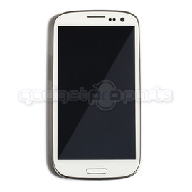 Galaxy S3 LCD/Digitizer ORIGINAL (L710 ON FRAME) (White)