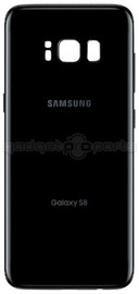 Galaxy S8 Back Glass (Black)