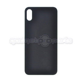 Back Glass (Big Camera Hole) for iPhone X (Black)