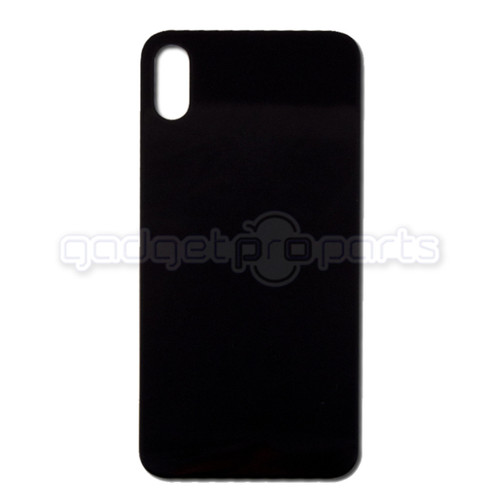 Back Glass (Big Camera Hole) for iPhone XS (Black) Back Glass (Big Camera Hole) for iPhone XS (Black)