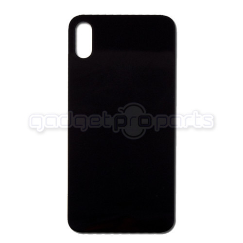 Back Glass (Big Camera Hole) for iPhone XS Max (Black) Back Glass (Big Camera Hole) for iPhone XS Max (Black)