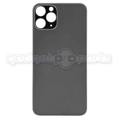 Back Glass (Big Camera Hole) for iPhone 11 Pro (Black) Back Glass (Big Camera Hole) for iPhone 11 Pro (Black)