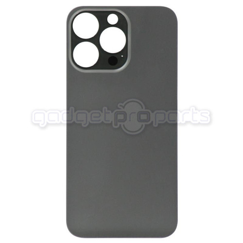 Back Glass (Big Camera Hole) for iPhone 13 Pro Max (Black) Back Glass (Big Camera Hole) for iPhone 13 Pro Max (Black)