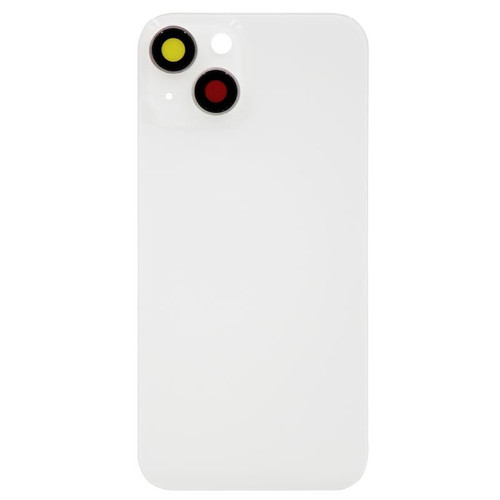 Back Glass With MagSafe Magnets and Camera Lens for iPhone 14 (White)