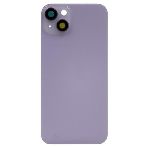 Back Glass With MagSafe Magnets and Camera Lens for iPhone 14 Plus (Purple)