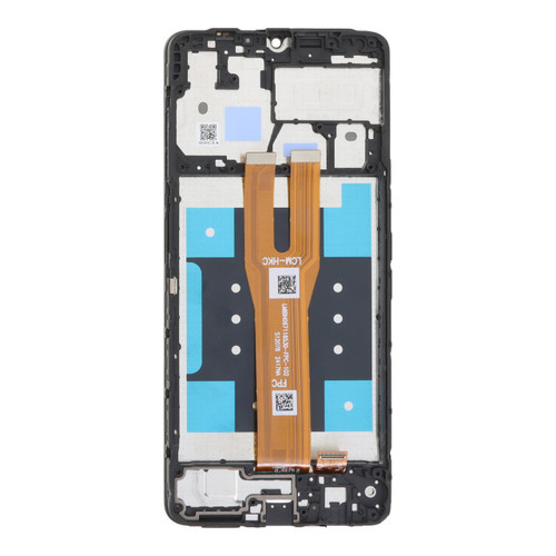 Screen Assembly With Frame (Black) Compatible For Samsung Galaxy A06 (Service Pack)