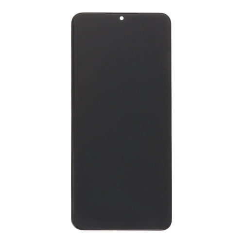 Screen Assembly With Frame (Black) Compatible For Samsung Galaxy A04s (Service Pack)