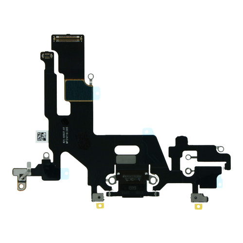 Charging Port Flex Cable for iPhone 11 (Black) (Premium)