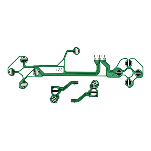 Conductive Film Keypad Ribbon Cable For PlayStation 5 Controllers 3 pcs (Version 2) (Green) (Premium)