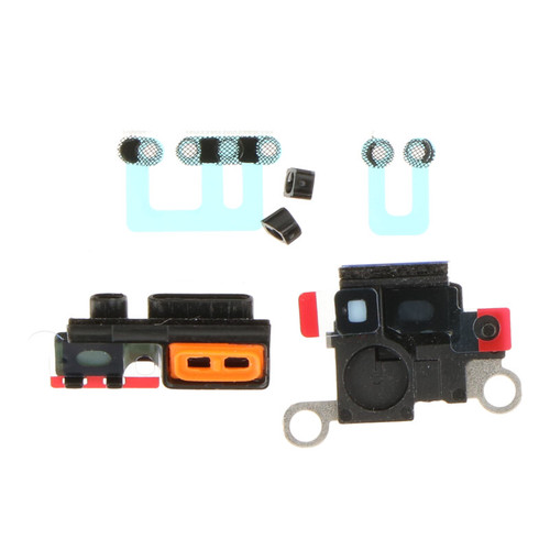 Loud Speaker/ Mic Mesh for iPhone 12 Mini Black 6 pcs (Premium)