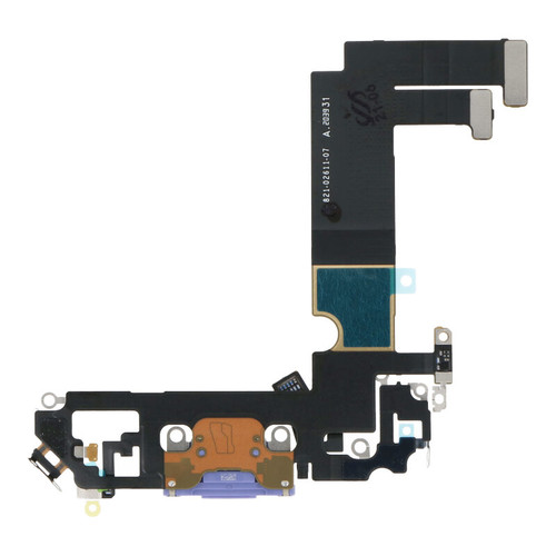 Charging Port Flex Cable For iPhone 12 Mini (Purple) (Premium)