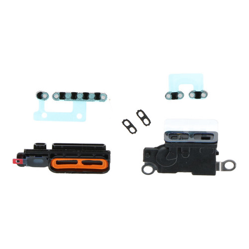 Loud Speaker/ Mic Mesh for iPhone 12 Pro Max Black 6 pc set (Premium)