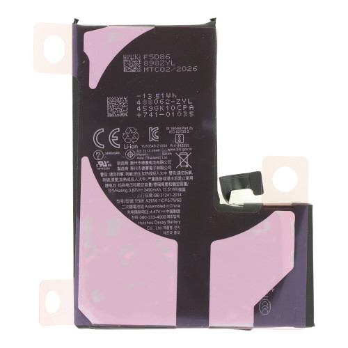 Battery Replacement for iPhone 13 Pro (Extended Capacity) - Diagnosable