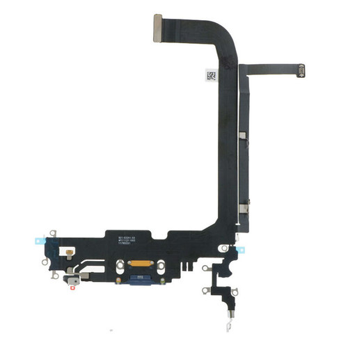 Charging Port Flex Cable For iPhone 13 Pro Max (Blue) (Premium)