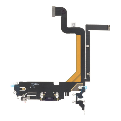 Charging Port Flex Cable For iPhone 14 Pro Max (Purple) (Premium)