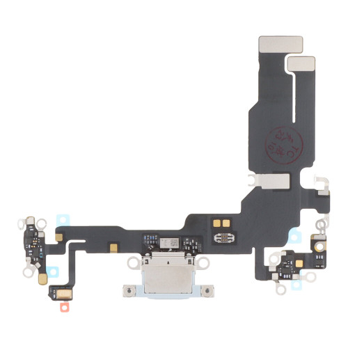 Charging Port Flex Cable For iPhone 15 (Blue) (Premium)